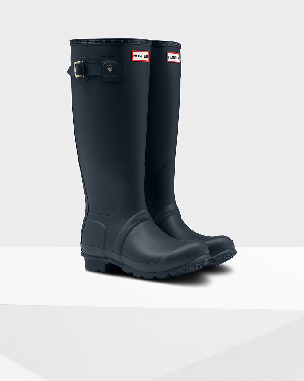 Women Hunter Original Insulated | Tall Rain Boots Navy | NZ-68302-IEXC